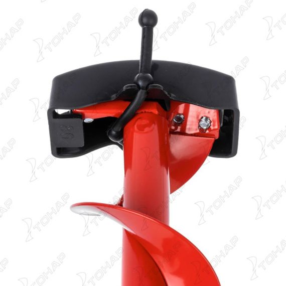 Ледобур ЛР-080 Спорт левое вращение, цельнотянутый шнек (LS-80LD-1) Тонар