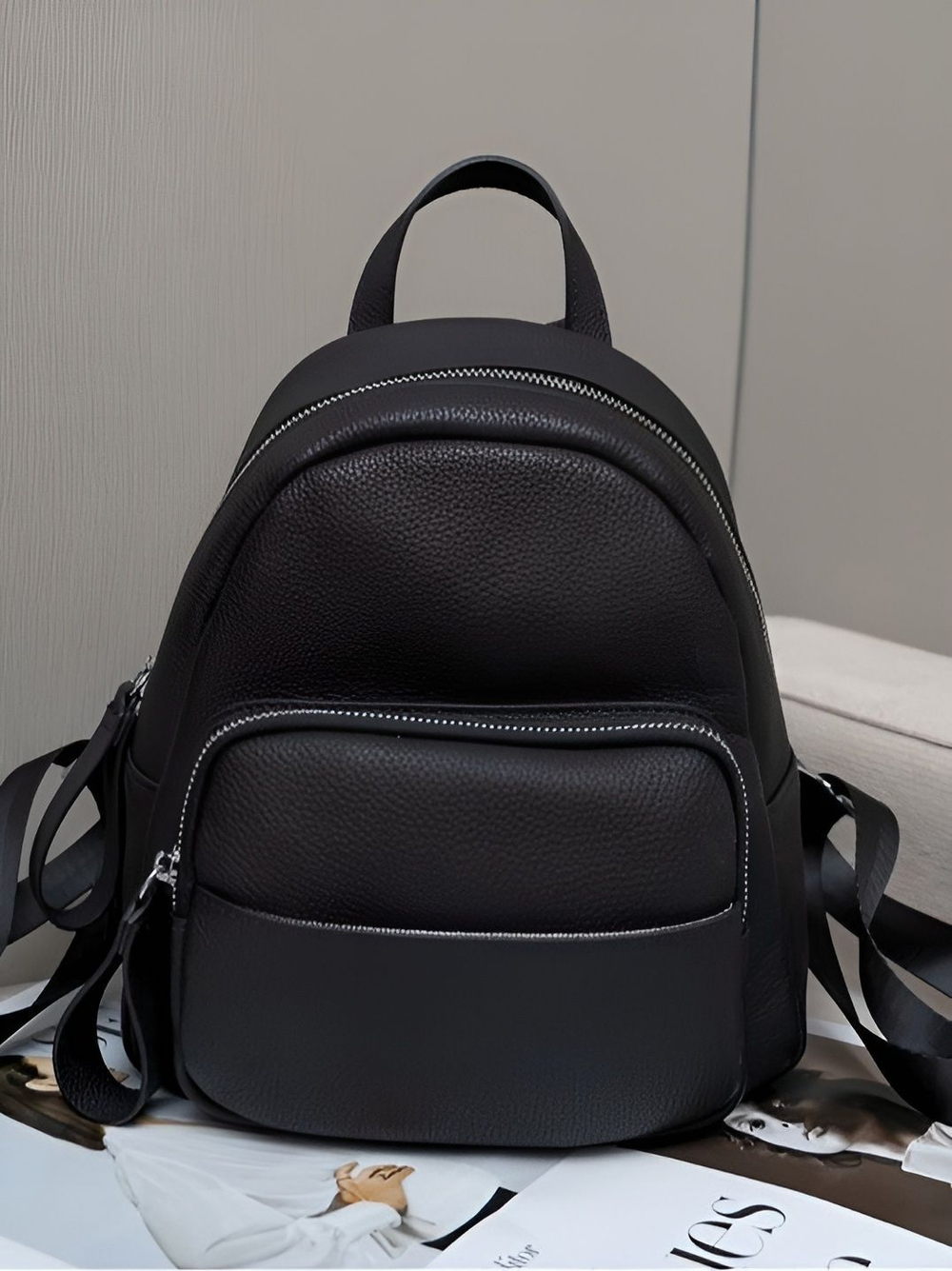 женский рюкзак из натуральной кожи