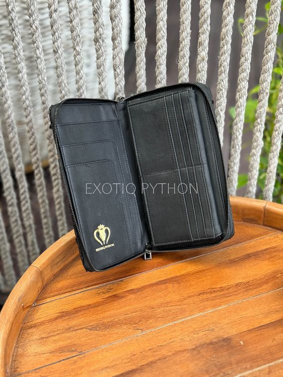 Кошелек органайзер из кожи Драгон питона WA-224