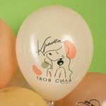 Шар (12''/30 см) Элегантный стиль, Ассорти, пастель, 1 ст, 25 шт.