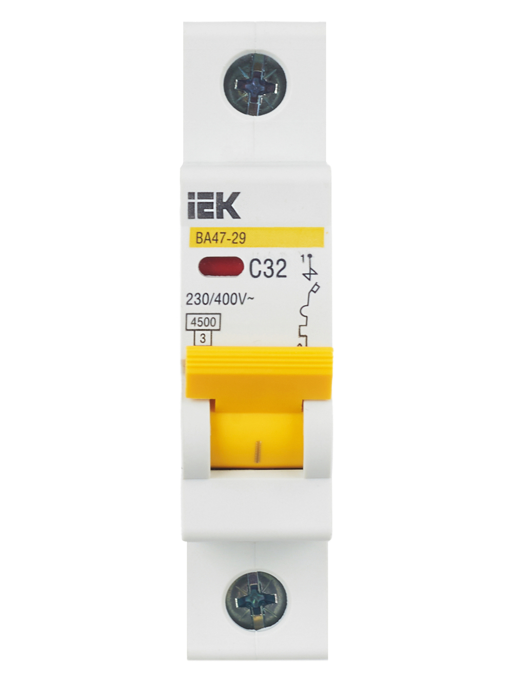KARAT Автоматический выключатель ВА47-29 1P C 32А 4,5кА IEK