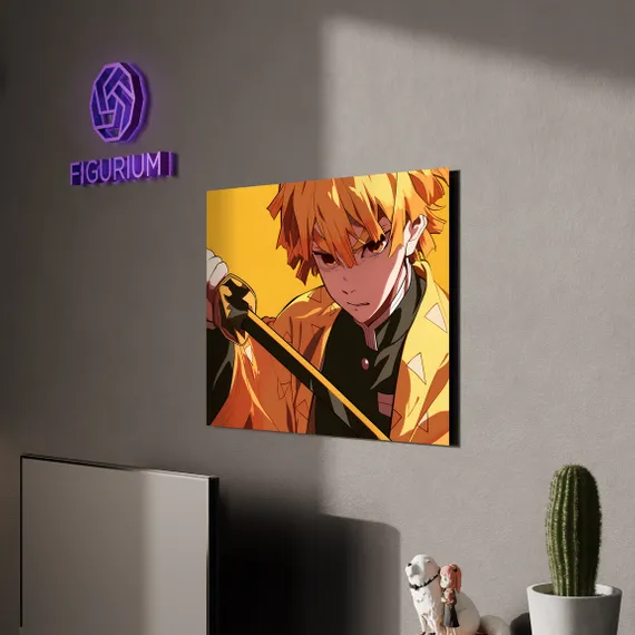 Постер Zenitsu Agatsuma - Demon Slayer