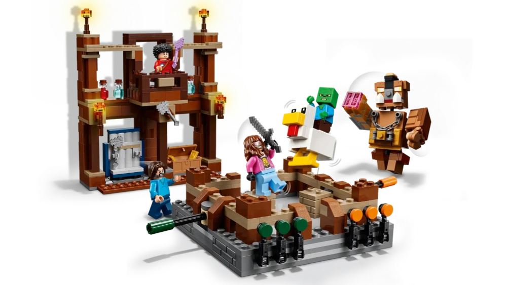 Конструктор LEGO Minecraft 21272 Бойцовский ринг в Лесном особняке