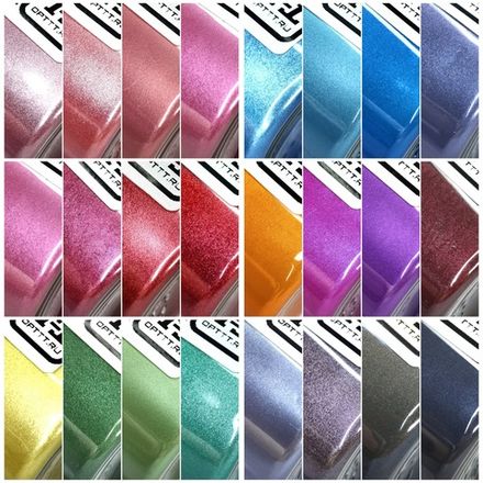 ЦВЕТНЫЕ 24 - набор перламутровых пигментов (24 штуки по 10/20/25/50/100 грамм)