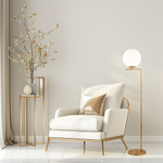 Торшер в стиле Loft 01083/1 латунь