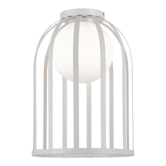 SL6129.502.01 Светильник потолочный ST-Luce Белый/Белый E27 1*60W NORDIC