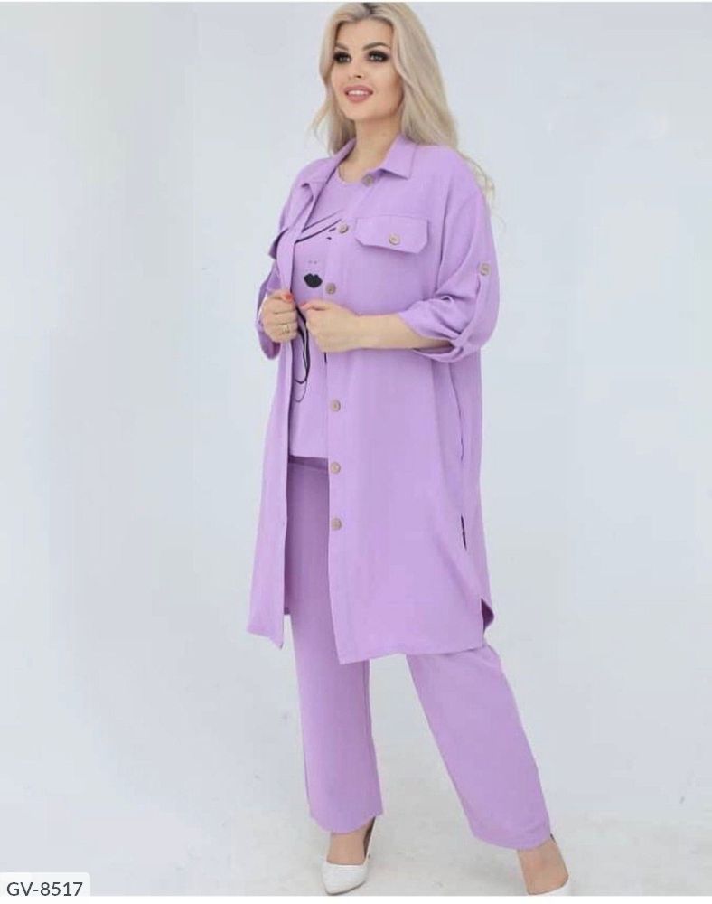 Костюм тройка FI-2783 Фабрика Моды