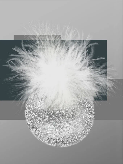 Набор стеклянных украшений Ледяной дождь 80 мм., 9 шт., шар, капля, луковка, прозрачный, Christmas DeLuxe (14033)