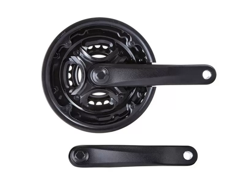 Шатун Вело Стелс 170мм HDL-P303 24/34/42T,сталь,арт.580235