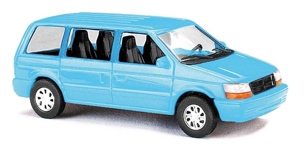 Автомобиль Dodge Ram Van, голубой, (H0, 1:87)