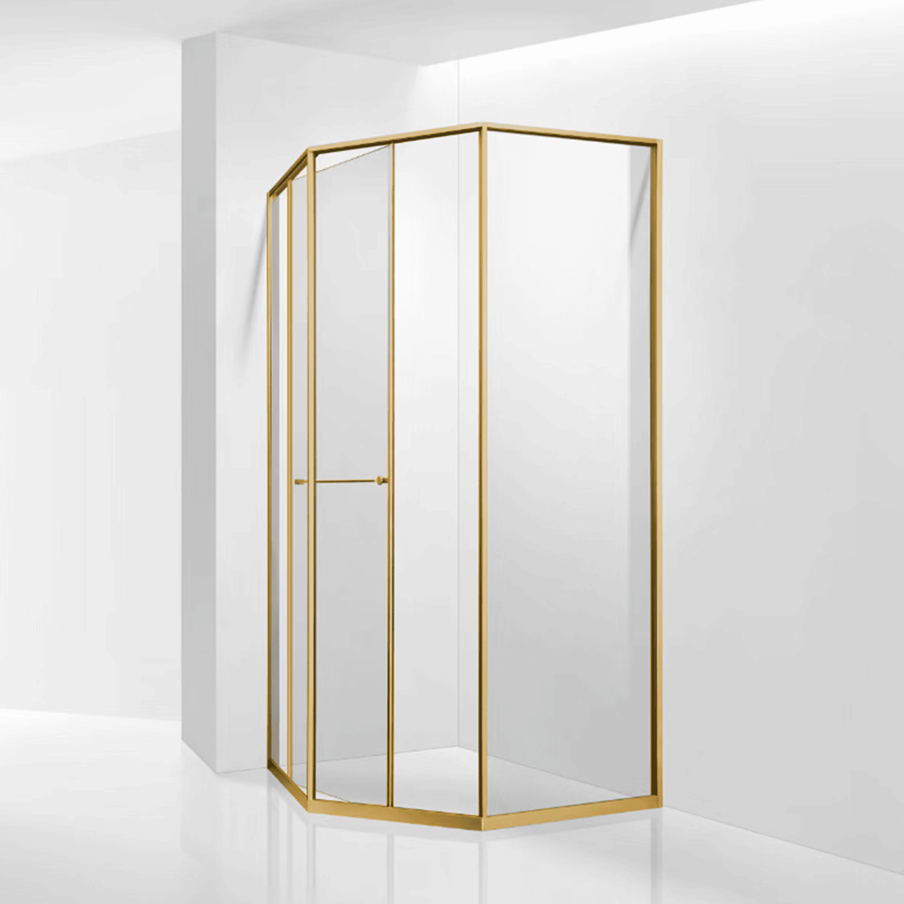 Душевой уголок RGW SV-82Gb "L" (Прозрачное, 1000x1000)