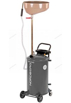 NORDBERG (2379-CVG) Установка для сбора масла пневматическая, 65 л, серая