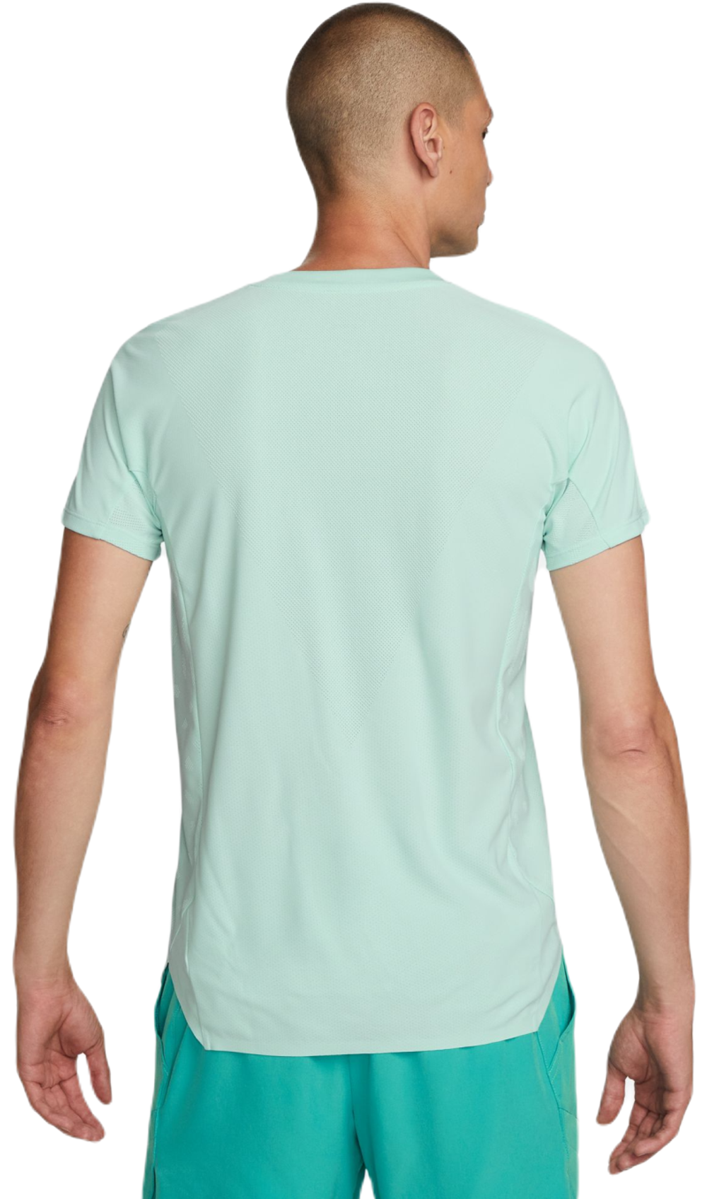 Мужское теннисное поло Nike Court Dri-Fit Slam Tennis Polo - jade ice/black