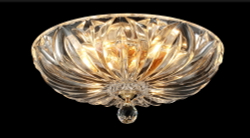 Светильник потолочный Crystal Lux DENIS D400 GOLD