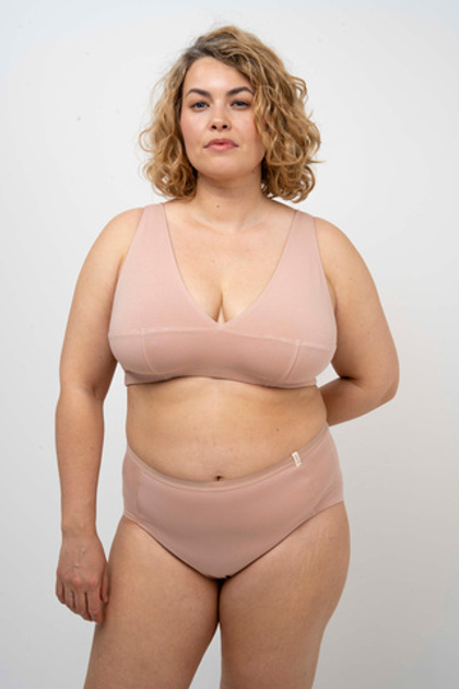 Геометричный бралетт №12 на широких лямках | + цвета