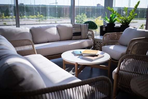 Трехместный уличный диван Talara