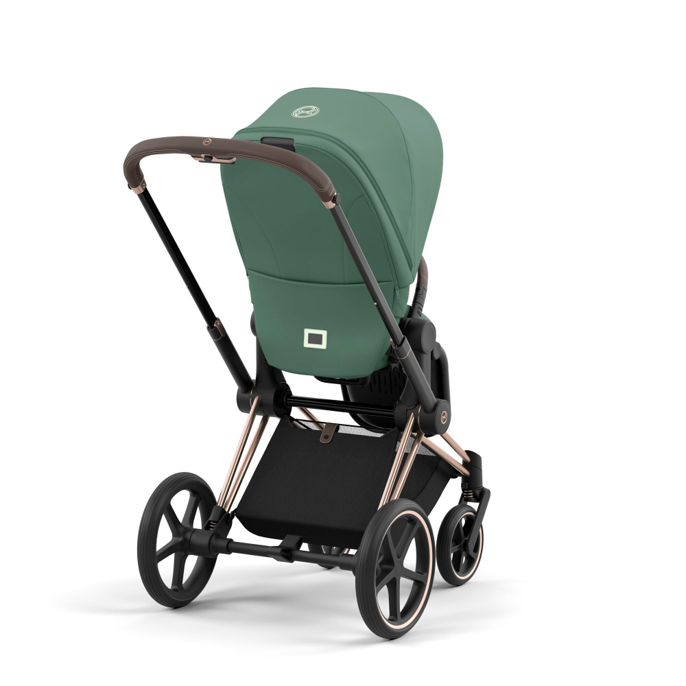 Коляска Cybex Priam IV 3 в 1 цвет Leaf Green на шасси Rosegold
