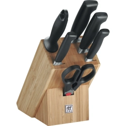 Zwilling Набор из 4 ножей Four Star в бамбуковом блоке