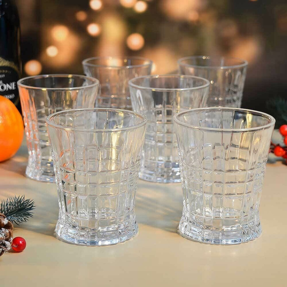 Набор стаканов 6шт 265мл, d8,3см, h10см, DM315