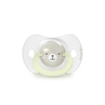 Набор пустышек Suavinex Night&Day Wild бежевый 0-6 мес, 2 шт