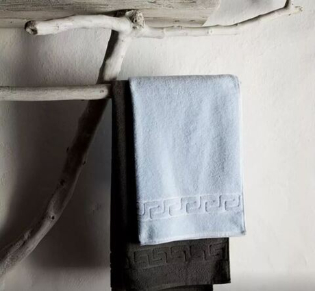 Полотенце 80х150 Weseta Dreamflor ciel голубое