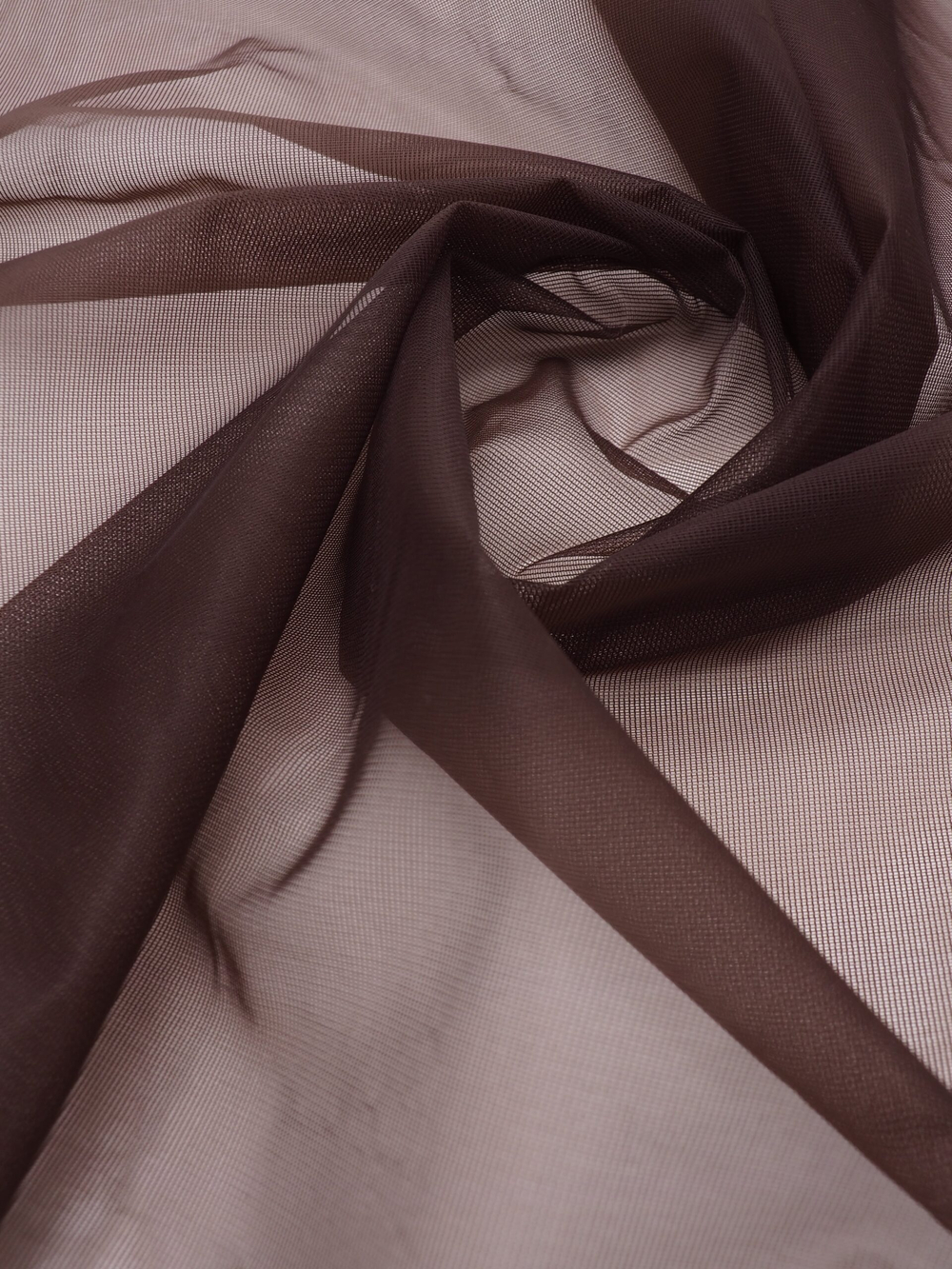 Сетка корсетная шоколад неэластичная метражом (Турция)