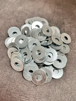 Шайба М8 увеличенная оцинкованная - 100 шт.