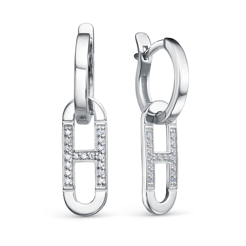 Серьги из серебра 925 пробы