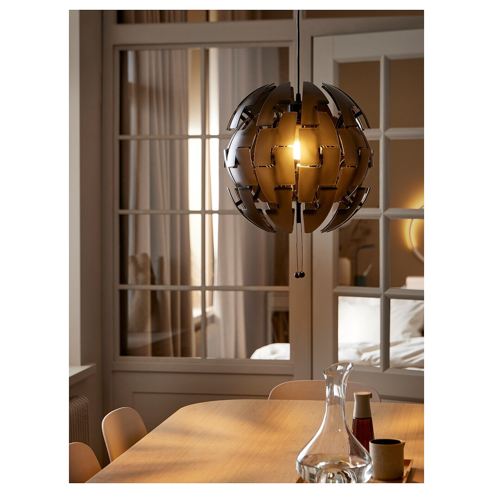 Люстра IKEA PS 2014 (ПС 2014), Черный, 35 см