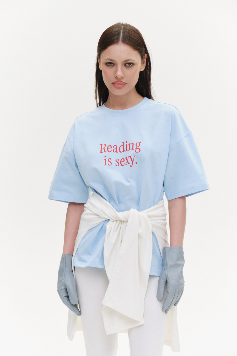 Футболка READING IS SEXY | Голубой