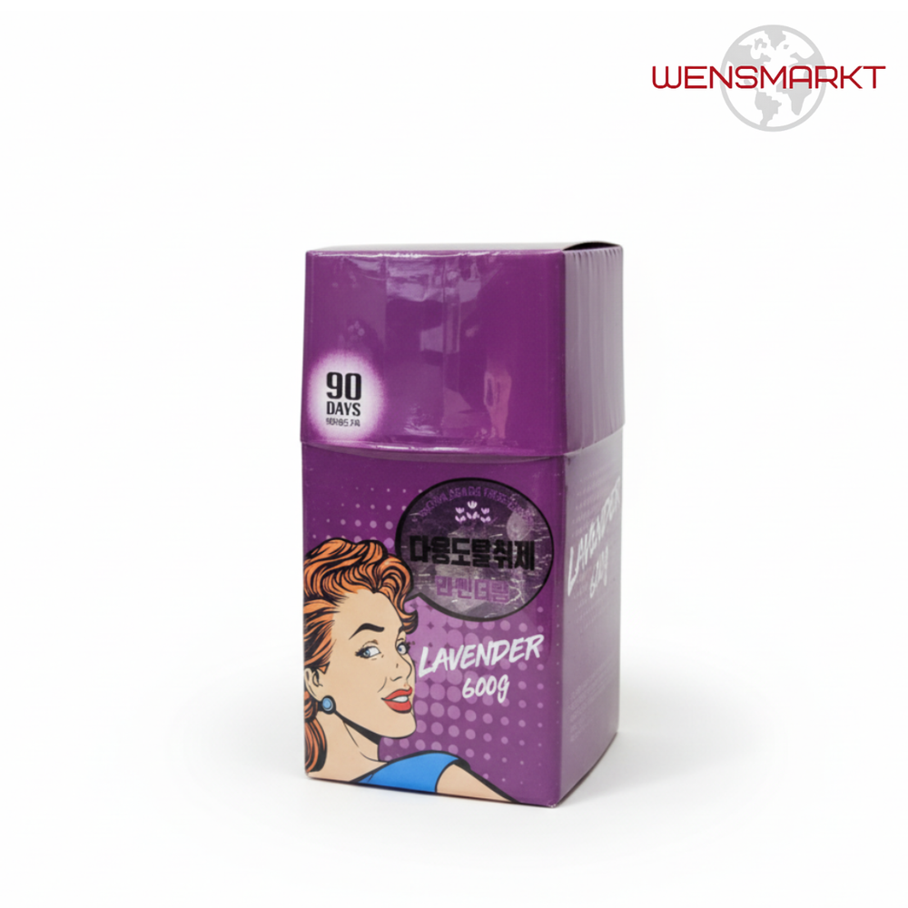 Гелевый освежитель с большими бусинами Лаванда 600 г (Корея)