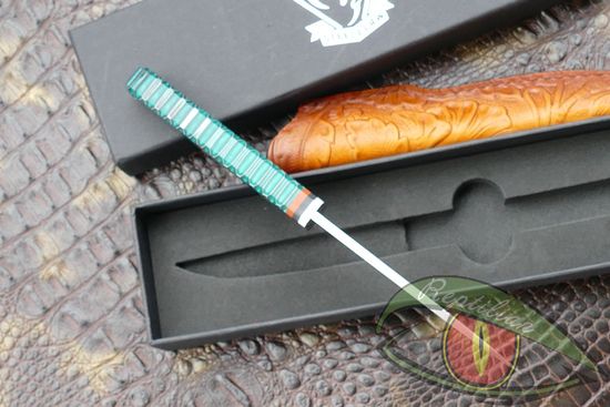 Нож STEELCLAW ЩЁГОЛЬ green