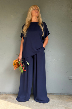 Костюм  /чернильный