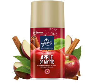 ОСВЕЖИТЕЛЬ ВОЗДУХА GLADE AUT СМ БАЛЛОН LTO APPLE OF MY PIE 269МЛ