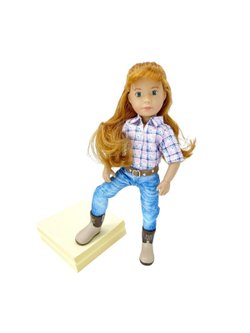 Кукла Kruselings Хлоя ковбой 23см (0126870)