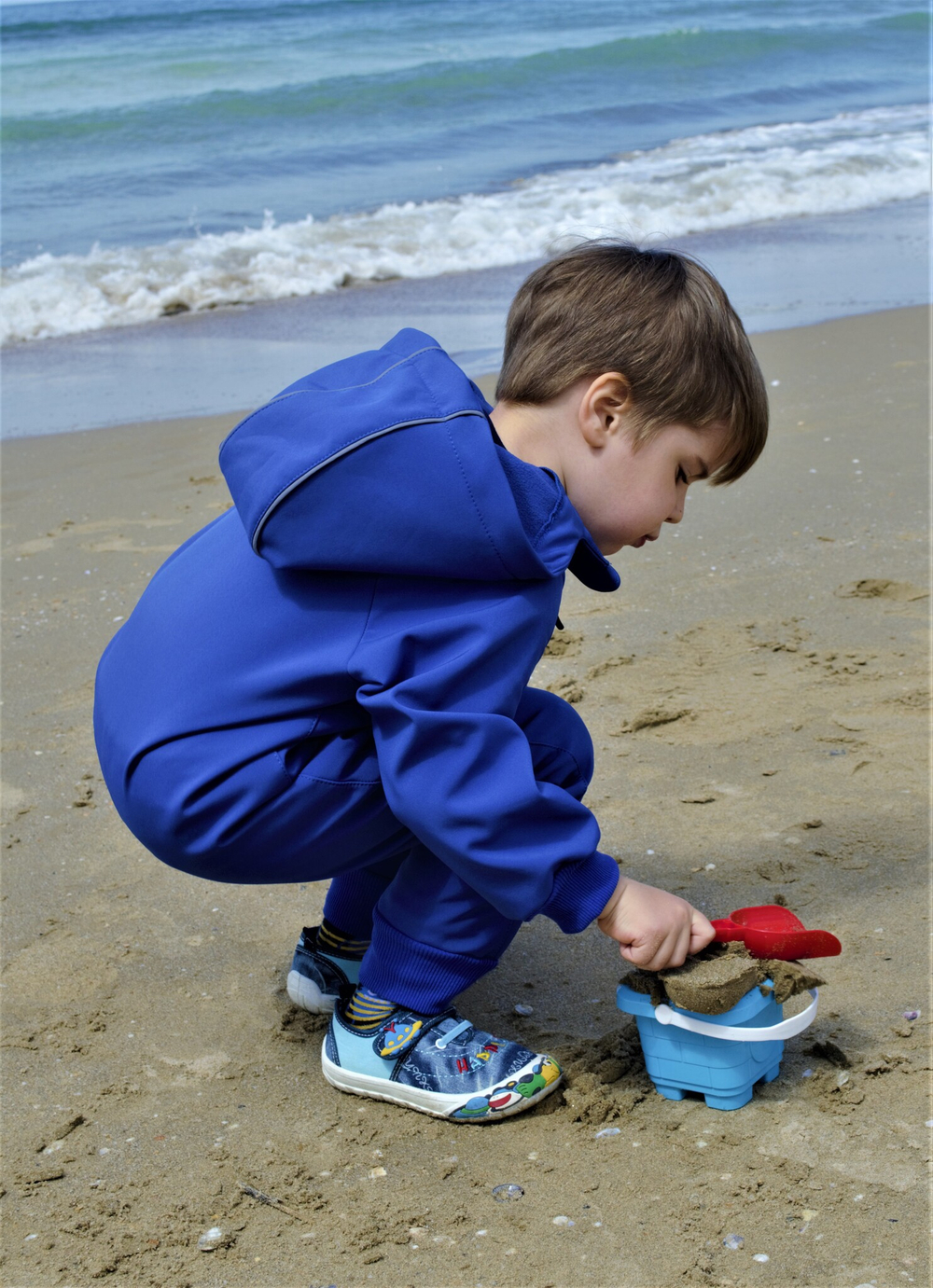 Mokosh Overalls Softshell Azure