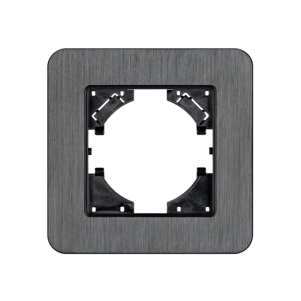 Рамка алюминиевая FRM-AKIRY-AL-1-BK (Arlight, -) 049681