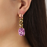 Серьги Dyrberg Kern CALLA SG LIGHT ROSE / PEACH 460010