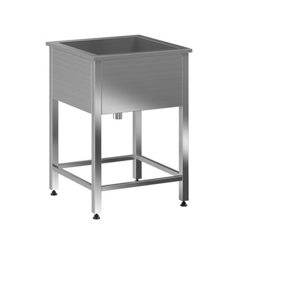 Ванна моечная ВМП-1/600 (700х700х850, размер мойки 600х600х400)