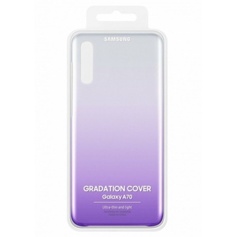 Samsung для Samsung Galaxy A10 Gradation Cover фиолетовый (EF-AA105CVEGRU) Чехол (клип-кейс)