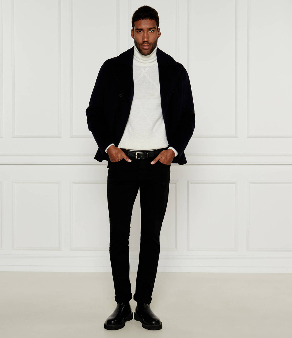 Шерстяной гольф Paul&Shark - экрю(14311078)