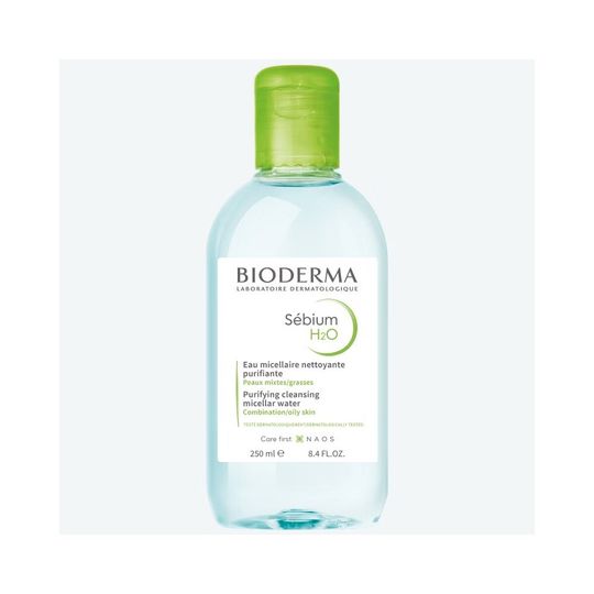 Мицеллярная Вода Bioderma Sebium Н2О для жирной и проблемной кожи, 250 мл
