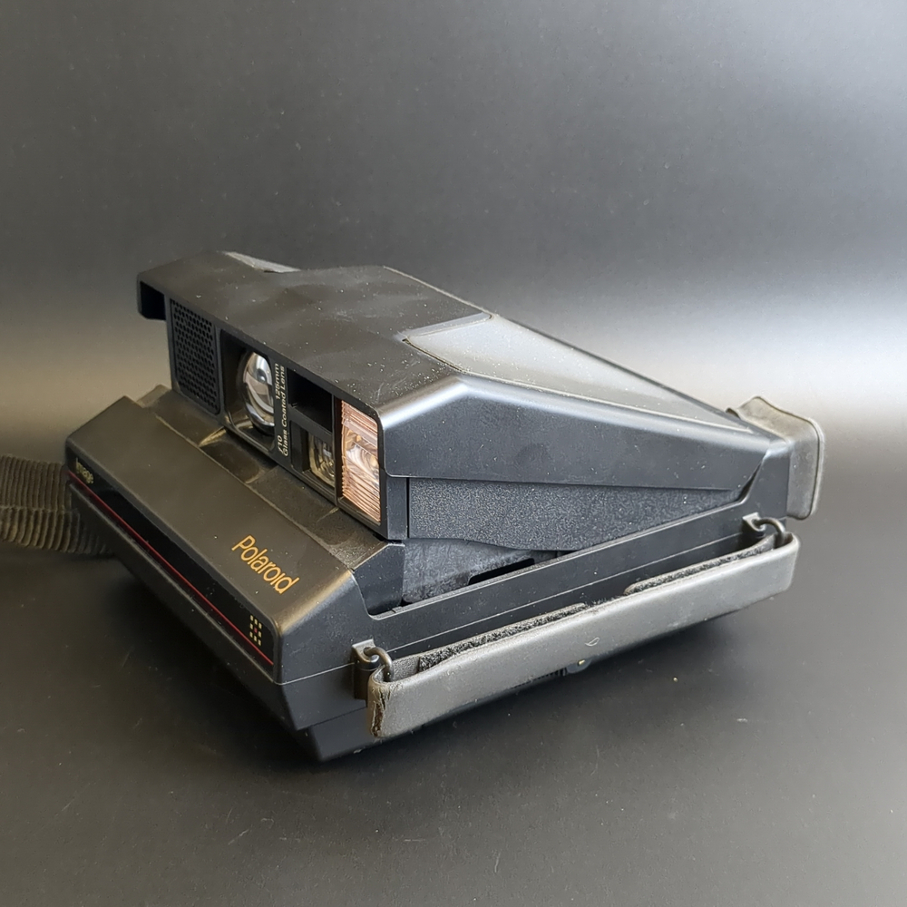 Фотоаппарат "Polaroid Image ", пластик, картон, печать, Polaroid, Великобритания, 1980-1990 гг.