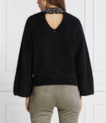 Хлопковый свитер Liu Jo - черный(CF3071 MA97L)