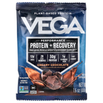 Vega, Performance, протеин и восстановление, со вкусом шоколада, 12 пакетиков по 44 г (1,6 унции)