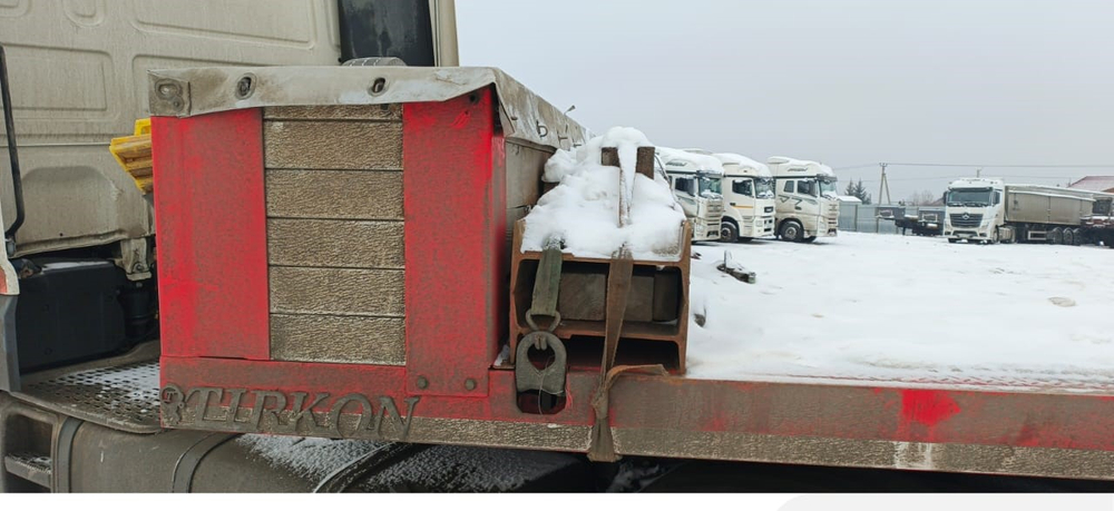 TIRKON TREYLER LWB5A Полуприцеп тяжеловоз 5 осей LWB5A (Раздвижной)