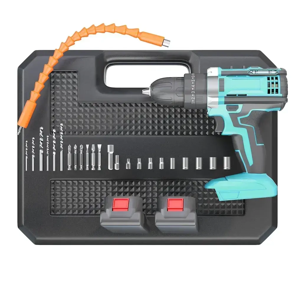 KD HAMMER-DRILL Дрель-шуруповерт, 48 В, 42 Нм, 2 АКБ