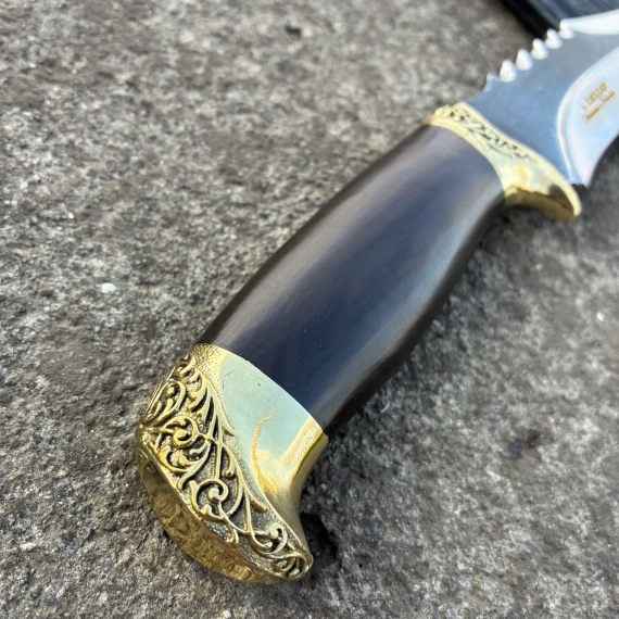 Нож охотничий хищник ковка кизлярский