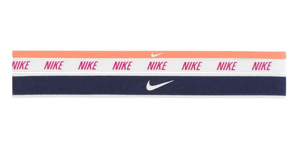 Повязка на голову Nike ELASTIC HEADBANDS 3 PK, резинки для волос