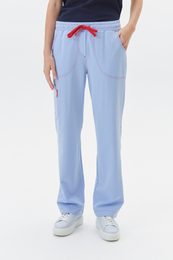 Брюки медицинские женские Лаконико, скайблю